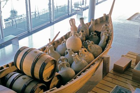 Transport du vin antiquité
