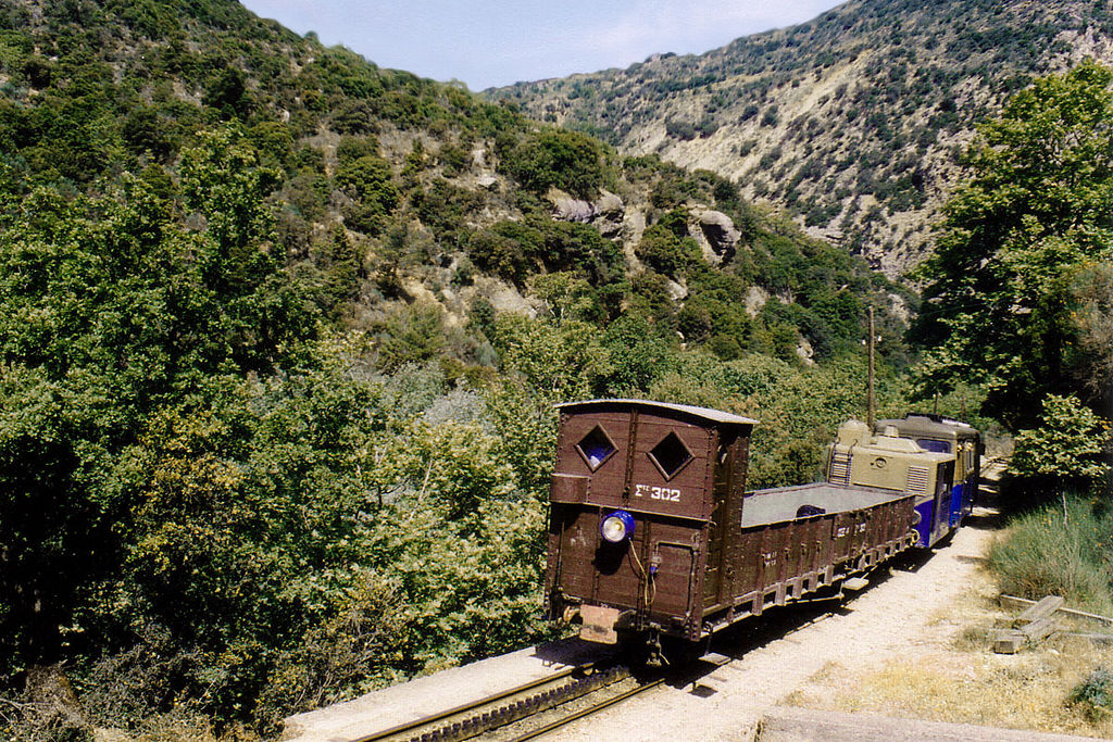 Train à crémaillère Diakofto-Peloponnese