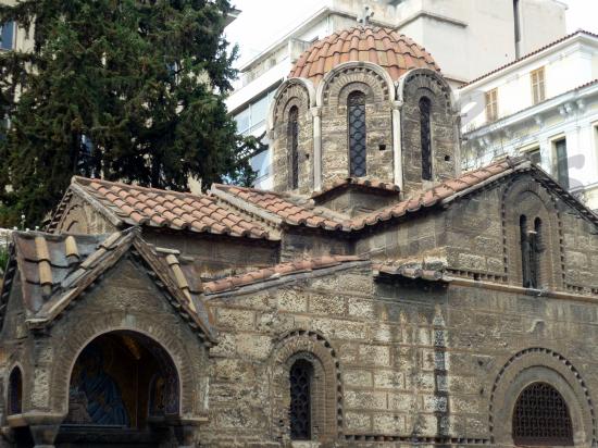 Eglise byzantine Kapnikareas-Athènes-Grèce