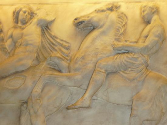 Reproduction fresque du Parthénon