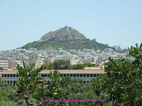 Le mont Lycabette à Athènes