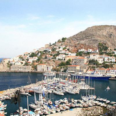 Port d'Hydra-Golfe Saronique-Grèce