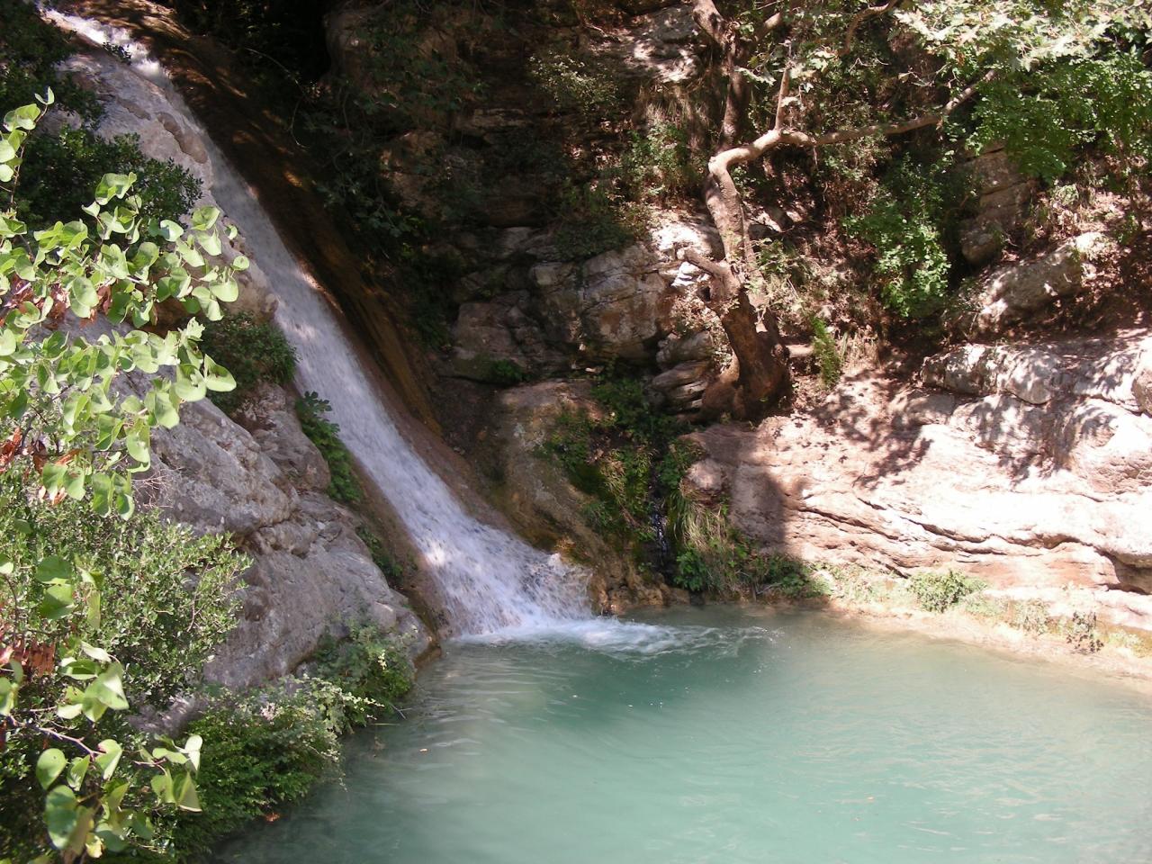 Neda cascade région d'Ilia