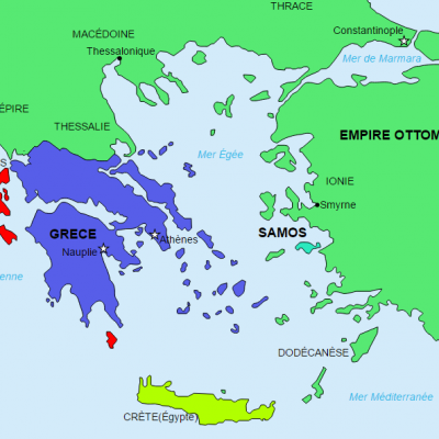 Etat grec en 1830