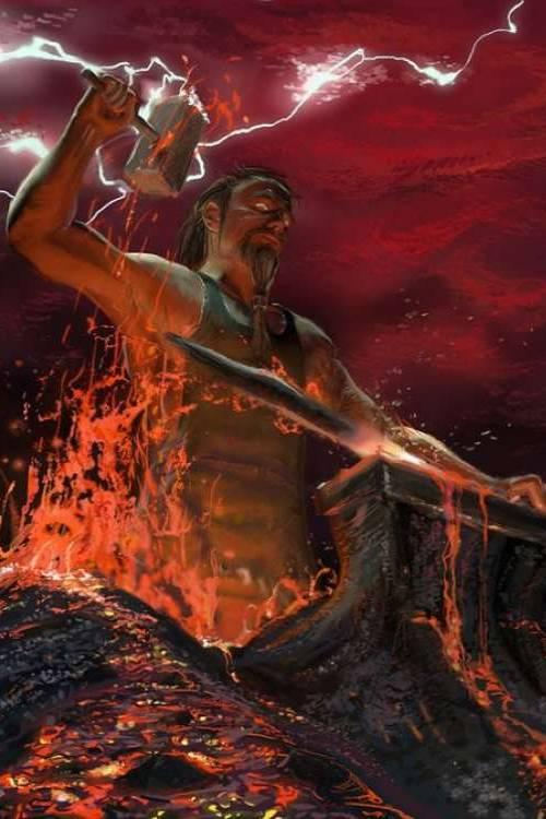 Héphaïstos - Dieu de la forge et des volcans